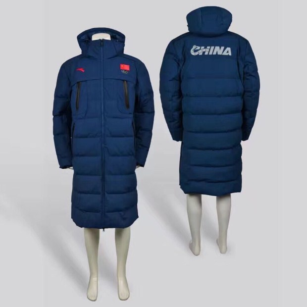Đội tuyển quốc gia ANTA / Anta tài trợ áo khoác thể thao mùa đông châu Á dài nam và nữ xuống áo khoác mới áo phao béo