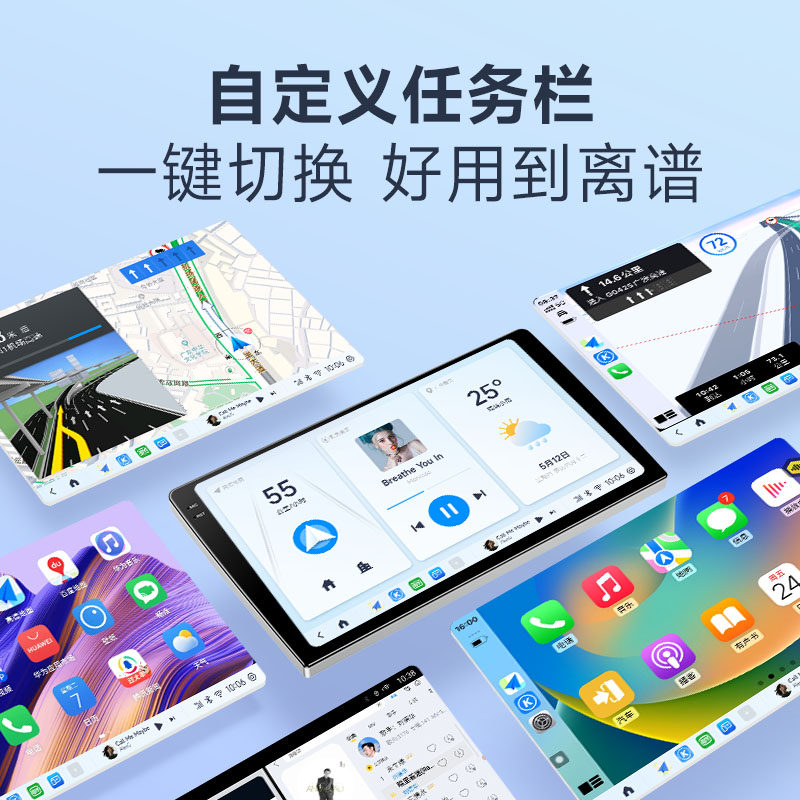 Jiuyin Is Suitable for 04-24 Models of the Second, Third, and Fourth Generation Honda Fit, with a Large Central Control Display Screen and Integrated Navigation System