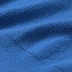 Áo len nữ mùa xuân MeetMetro2020 lỏng lẻo áo len cổ chữ V mỏng màu xanh - Áo len cổ chữ V
