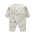 Quần áo trẻ em áo dài tay nữ cotton mùa thu sơ sinh đồ liền quần Áo liền quần