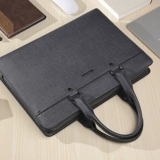 Модная кожаная сумка, барсетка для отдыха