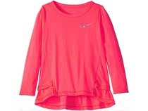 Haitao Nike Kids Dri-FIT Peplum Tunic Nike Daughter Children Quick-drying long-sleeved T-shirt