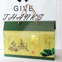 New zongzi packaging box gift box custom printing fragrant rice dumplings gift box spot direct sales