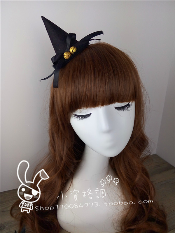DIY Christmas Clown Hat Black Lace Witch Hat Cos Halloween Party Headband Hair Accessory Hairpin DIY Christmas Clown Hat Black Lace Witch Hat Cos Halloween Party Headband Hair Accessory Hairpin