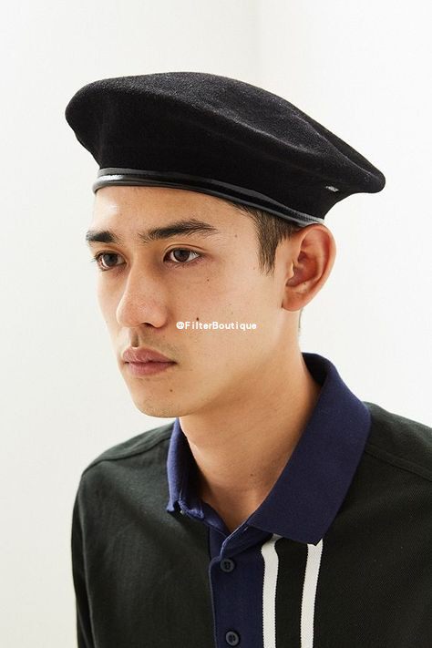 現貨Kangol MONTY TROPIC BERET 經典皮邊 