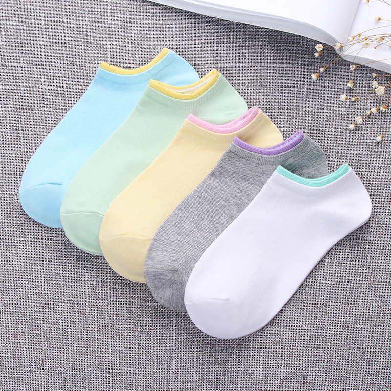 . Socks nữ ins thủy triều mùa hè trăm trúng vớ Nhật ròng đỏ rung giọng học sinh trung học bông mùa hè cạn miệng Han.