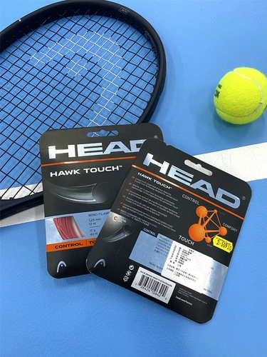 Голова Хайдека загружена теннисная линия Hawk Frizzhi Lynx Zovref Polyester Hard Line 12 метров