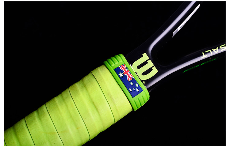 Đích thực vợt tennis grip nhẫn nhẫn cố định mồ hôi ban nhạc và hấp thụ sốc hiệu ứng đa màu tùy chọn đầy đủ 5 vợt tennis yonex