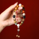 18-seed bracelet, eighteen-seed bracelet, white jade Bodhi multi-treasure car hanging Buddha beads, student play bracelet, ladies and men's style