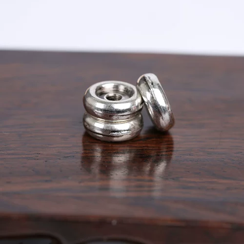 Металлические бусины, аксессуары, четки из круглых бусин из грецкого ореха, четки бодхи, аксессуар, ювелирное украшение, браслет, золото и серебро