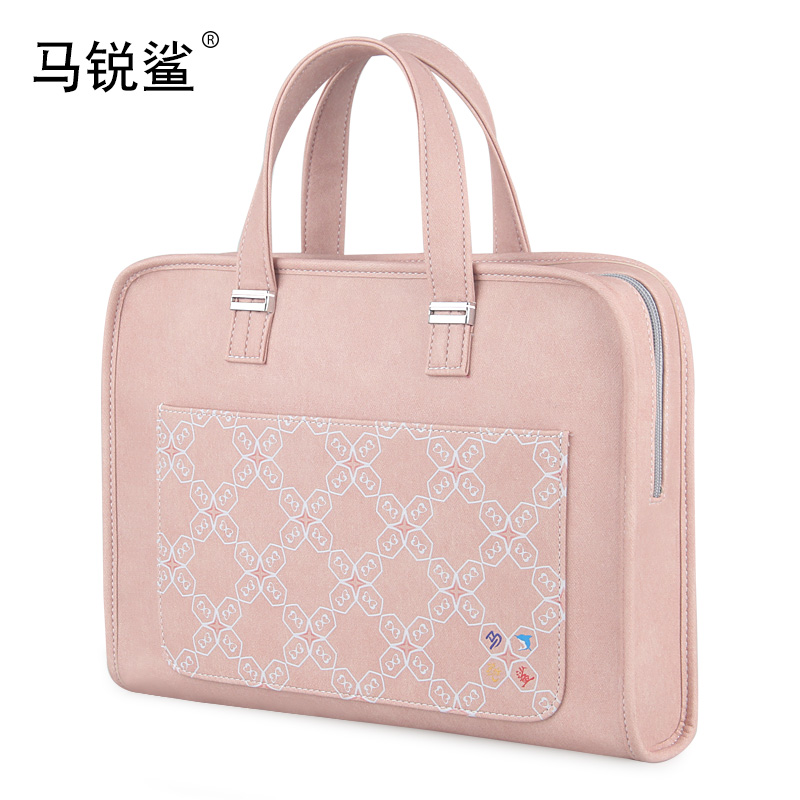 Ma Ruisha laptop bag ladies good-looking laptop bag suitable for Apple macbookair13 3 inch Huawei xpro thin computer bag HP 14 printing shoulder bag 156 inch