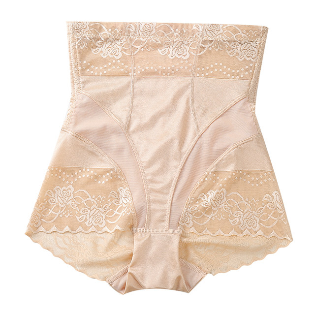 ໂສ້ງຄວບຄຸມໜ້າທ້ອງແບບບາງໆ Breathable Breathable Panties Women's Waist Lifting Buttocks Shaping Belly Controlling Pants Summer Seamless High Waist Shaping Belly Panties