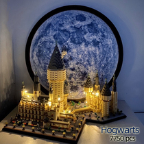 Small particles assemble blocks high difficulty building boys adult puzzle toys large Hogwarts Castle