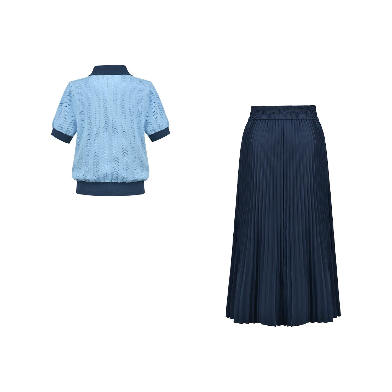 Summer set, skirt, city style