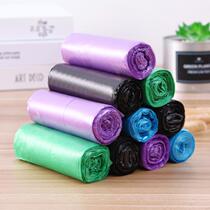 Only portable large color garbage bag kitchen thickened point broken vest style one-time custom logo custom logo