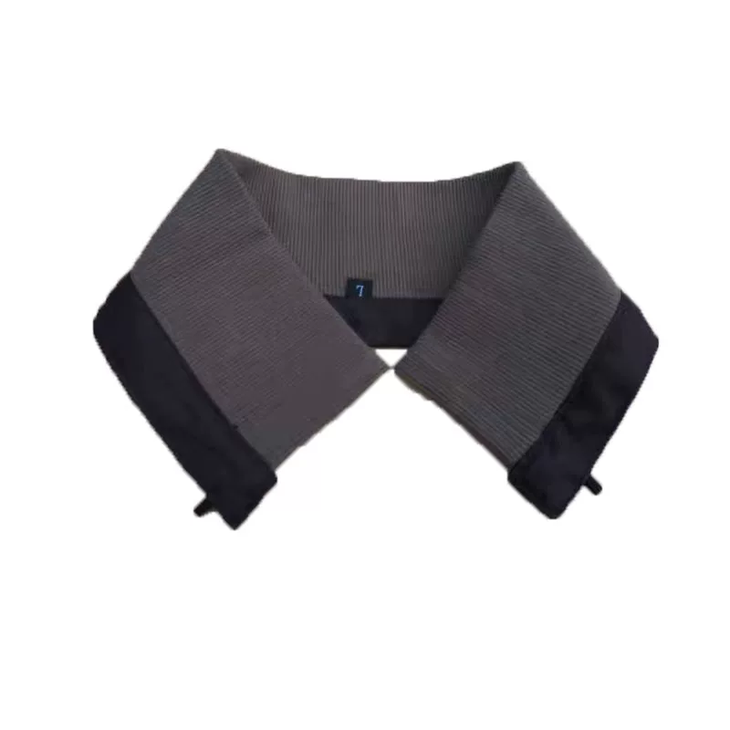 False collar, keep warm cotton removable universal down jacket for men and women
