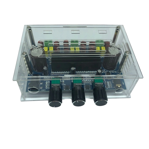 Bluetooth 5,0 высокого уровня цифрового рабочего места TPA3116D22.1 Зона канала Aux с акриловой оболочкой