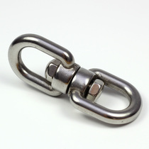 304 stainless steel swivel pull ring rope without knotting dog rope turning ring hanging buckle dog buckle hook dog hook universal buckle