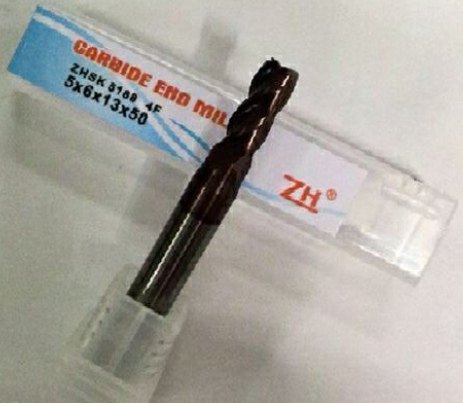 Zhonghong 60-degree overall alloy tungsten steel keyway CNC tool coating end mill 2 4 blade special promotion