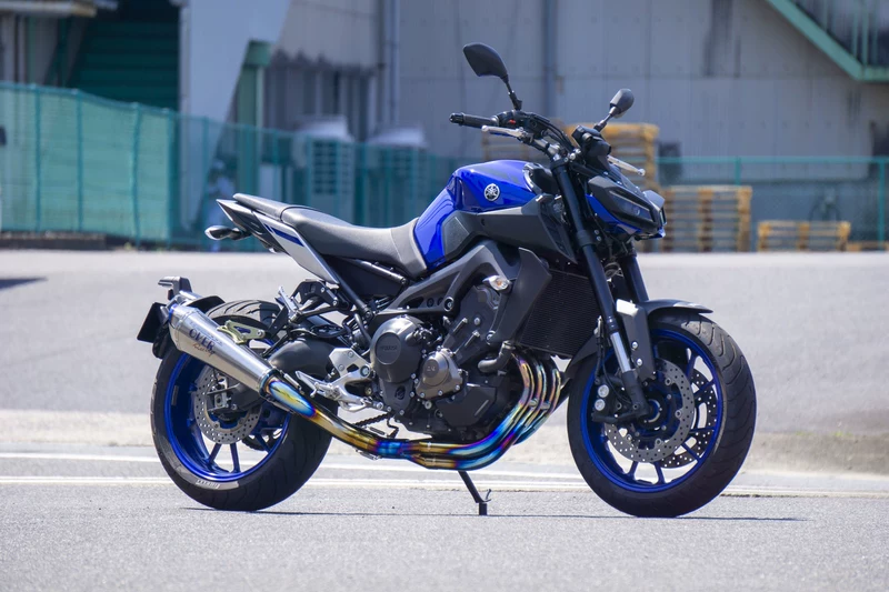 Япония Овер применяет Yamaha Yamaha MT 09 XSR900 RSPRO титановый сплав полноцеховый выхлопной трубопровод