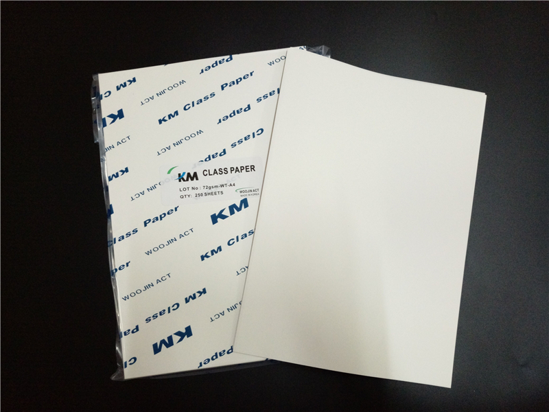 KM dust-free photocopy paper A5A4A3 light blue green pink yellow white dust-free photocopy paper clean workshop purifying paper