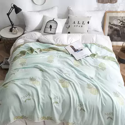 Cotton eight-layer gauze towel quilt summer quilt summer single double air conditioning by children cotton summer quilt nap blanket