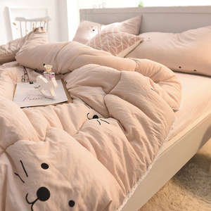 Thickened Students Space Cotton Winter Double Spring and Autumn Quilt