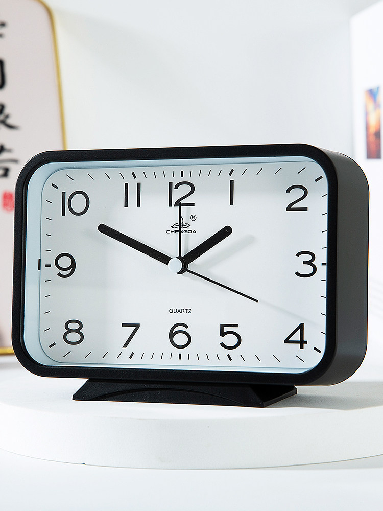 Creative Living Room Clock, Light Luxury Ornament, High-End Alarm Clock, Desktop Clock for the Elderly, 2025 Model, Student Wake-Up Gadget