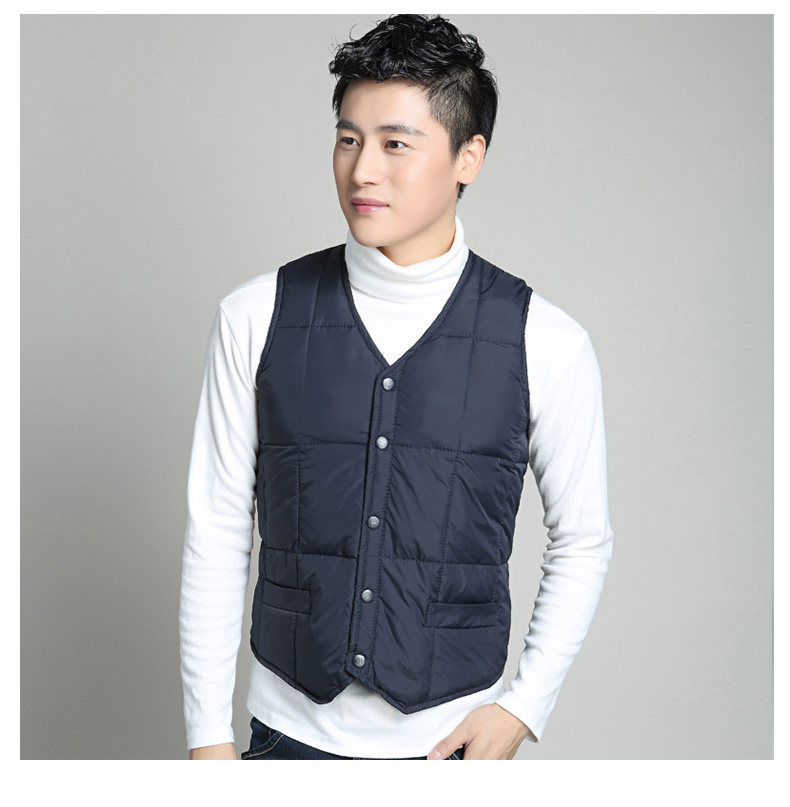 Débardeur homme gilet en nylon pour hiver - Ref 1588655 Image 14