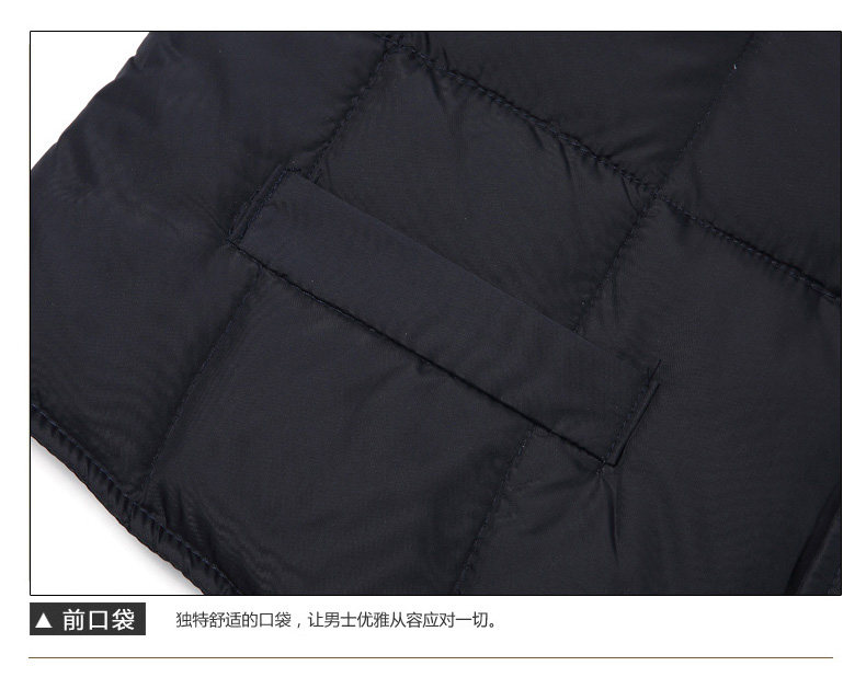 Débardeur homme gilet en nylon pour hiver - Ref 1588655 Image 23