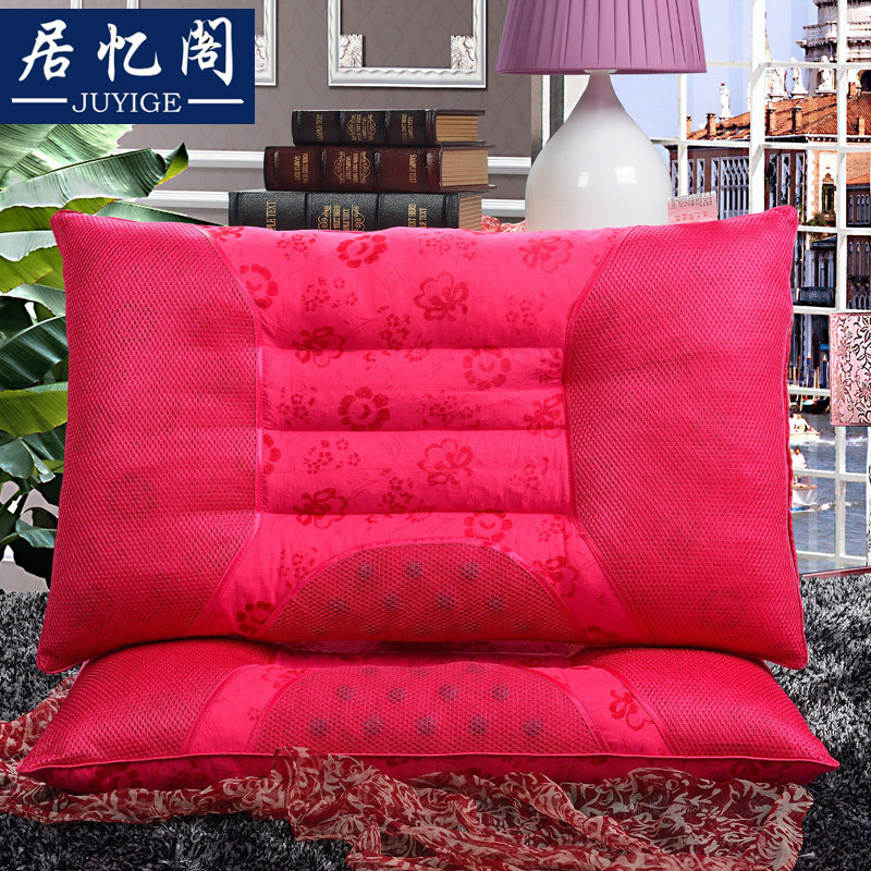 Cassia seed pillow red pillow pillow pillow pillow single student pillow a pair of 2 single pillow