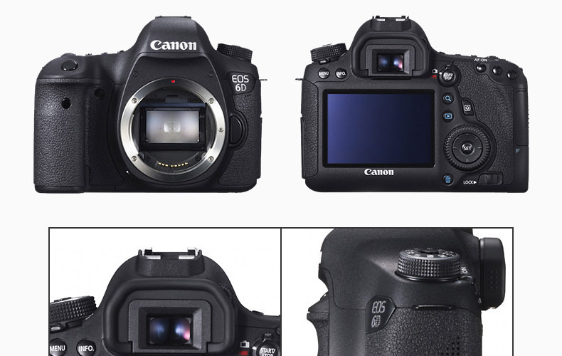 [Flagship cửa hàng] Canon Canon EOS 6D cơ thể bán chuyên nghiệp SLR máy ảnh kỹ thuật số full khung mô hình