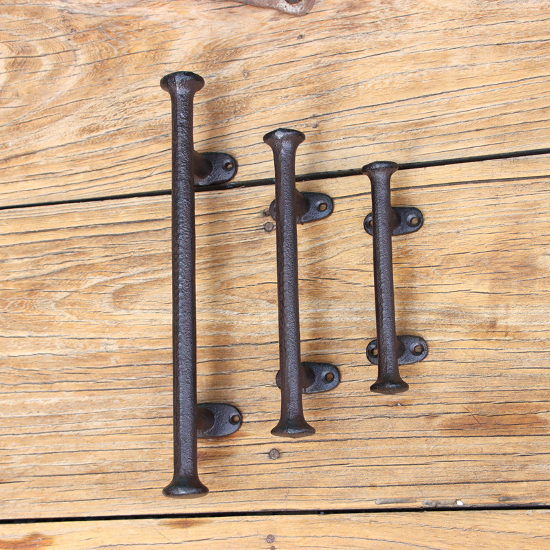 Retro nostalgic old cast iron handle cabinet door handle wardrobe simple door handle big wooden door handle door handle