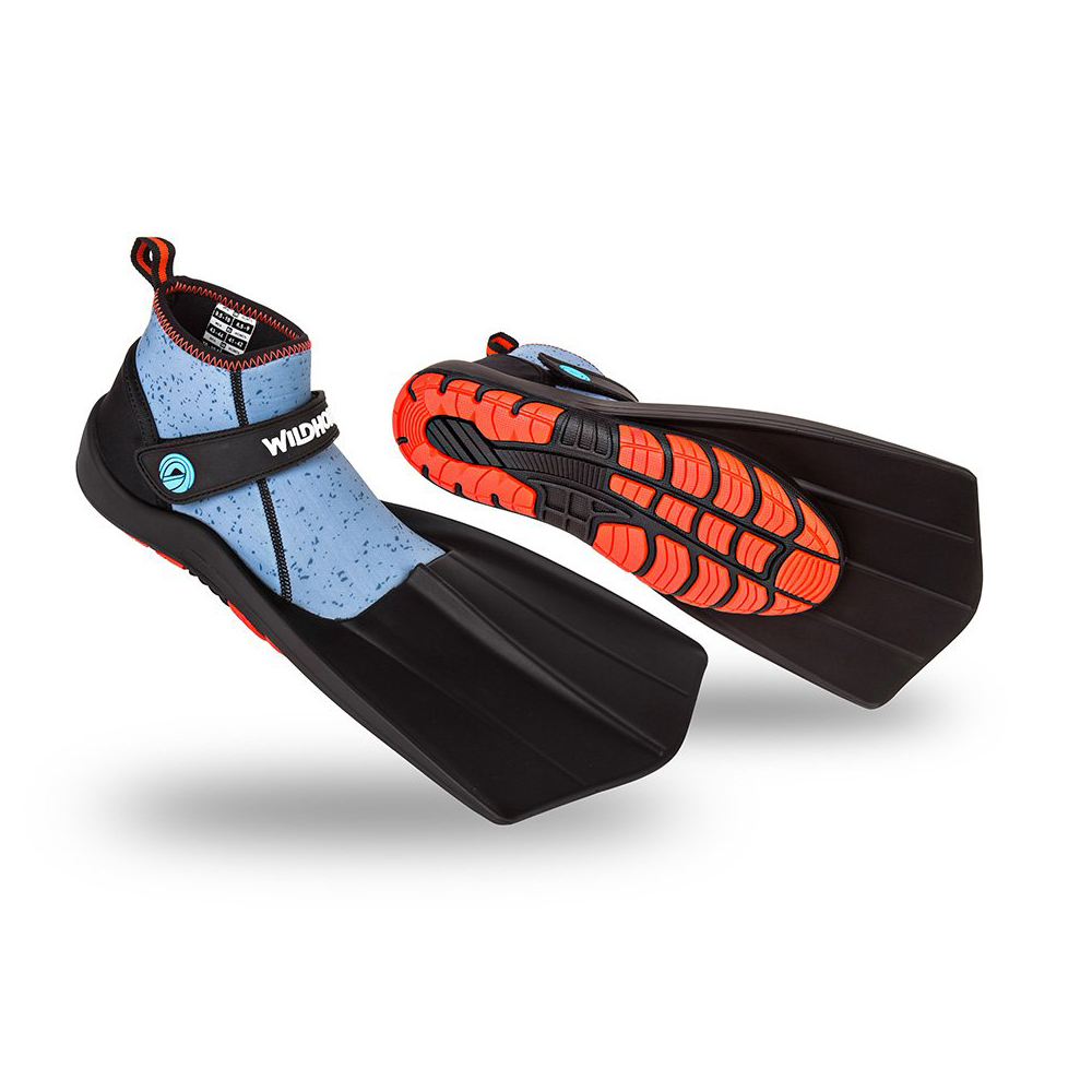WildHoon Outfiers Hydro Snorkel Fins swimming surf snorkel diving fin-shaped foot webbing