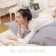 Vỏ gối đôi Yangge vỏ gối cotton dài gối người lớn 1,2 m 1,5 m 1,8 m thêu vỏ gối cotton