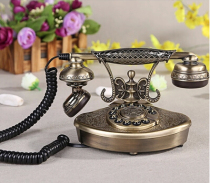 Los Bella HA1946 antique with rope telephone European-style antique home office retro cable holder