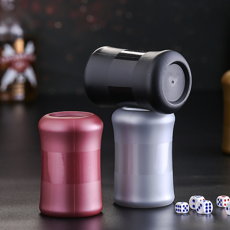 Bar ktv dice Custom Logo Color Flush Dice Suit Manual Griddle Shaker Dice Dice Rinseon