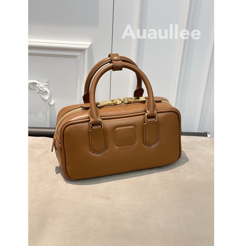 Auaullee Brings You a Year's Worth of Style! New 2.0 Upgraded Quality Calfskin Bowling Handbag