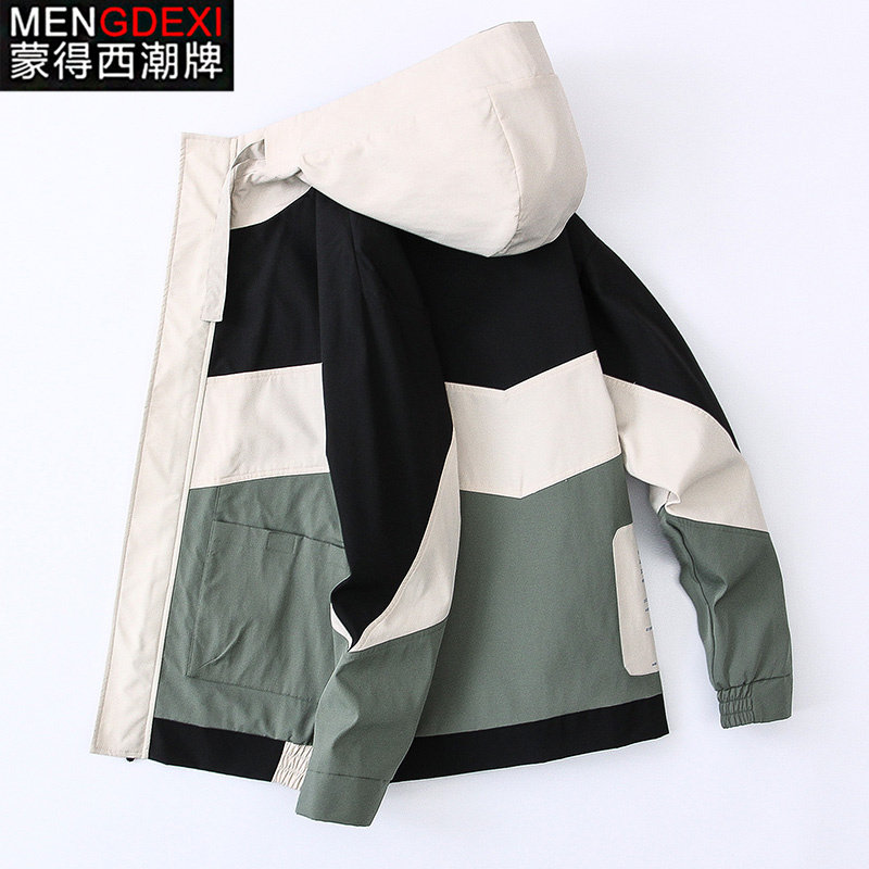 Jacket Men's Spring Autumn Season Han Edition Trends Students Handsome and Caps Casual Jacket Blouses 2020 New Vest Men's Clothing