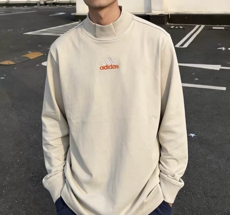 Kuizi's Outlet Adidas Men's Sports Casual Long Sleeve T-Shirt Jd5401 Kuizi's Outlet Adidas Men's Sports Casual Long Sleeve T-Shirt Jd5401