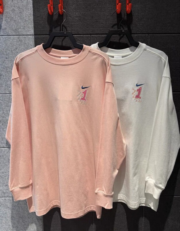 Kuizi's Outlet Nike Women's Sports Long Sleeve T-Shirt Round Neck Casual Top Ir0096-800