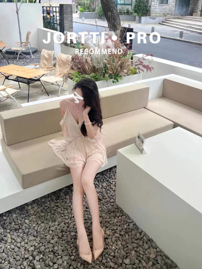 Женские туфли из натуральной кожи 2025 года, новинка, во французском стиле, цвет нюд, со скрытым каблуком, заостренным носком, на плоской подошве, с неглубоким вырезом, универсальные, для повседневной носки