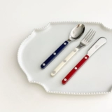 Подлинный французский саблевая масла нож ручной работы из нержавеющей стали 18/10 маленькая таверна серия цветов