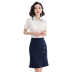 Áo váy Stakes 2019 mới thời trang Ol dương trắng mùa hè Professional Dresses nữ Workwear Phỏng vấn Workwear váy 