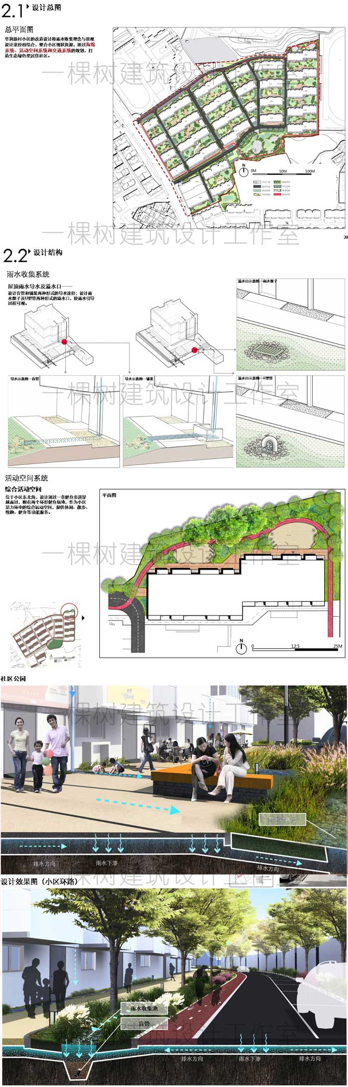 R094海绵城市设计 河道滨水景观 老旧小区改造设计方案文本-4