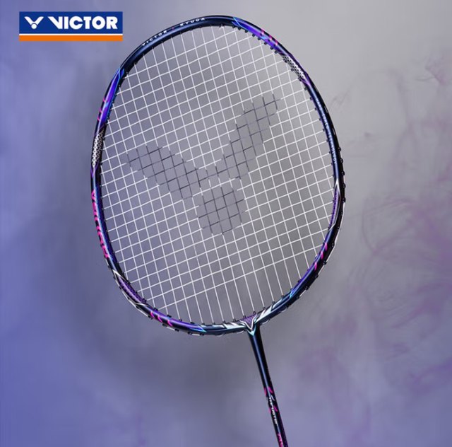 Victory Victory Dragon Blade II pro2 ລຸ້ນ badminton racket ຍິງດ່ຽວ high-end ເຊືອກສາຍມືອາຊີບ carbon fiber