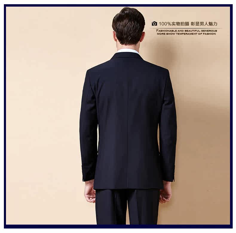 Costume homme en laine pour automne - Ref 1551328 Image 21