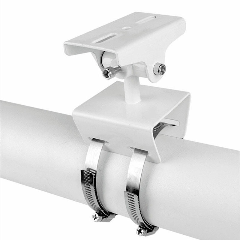 Monitoring crossbar hoop bracket universal duckbill head outdoor camera gun machine stand pole street lamp pole pole-pole-Taobao