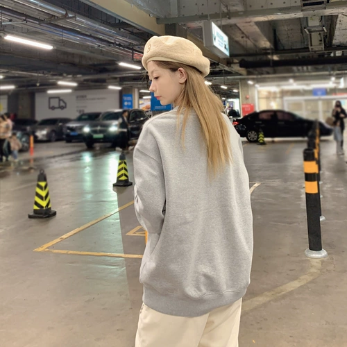 MLB Классический осенний свитшот подходит для мужчин и женщин, оверсайз