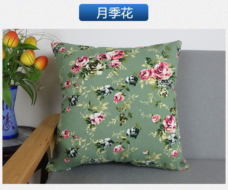 Cotton vải thô không có lõi ôm gối văn phòng sofa hình chữ nhật eo xe đệm đầu giường bảo vệ gối kèm mền 2 in 1